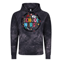 Cloud Black school nurse Vintage Hoodie - MaliasSmallBusiness