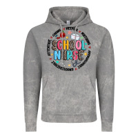 Cloud Rock school nurse Vintage Hoodie - MaliasSmallBusiness