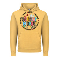 Vintage Mustard school nurse Vintage Hoodie - MaliasSmallBusiness