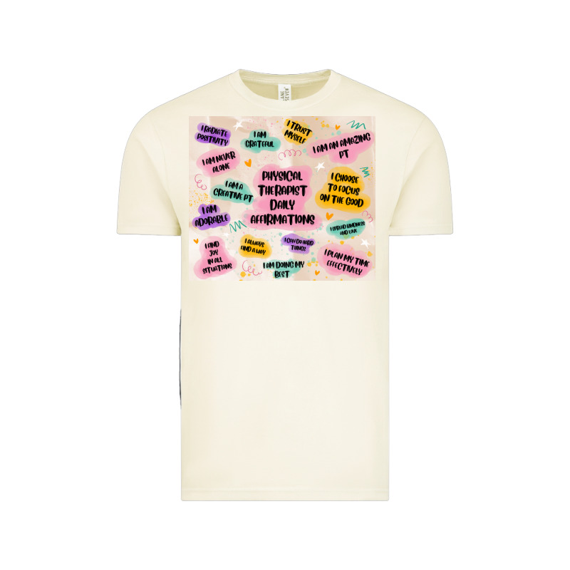 Physical Therapist Daily Affirmations Vintage Tee by MaliasSmallBusiness | Teevron