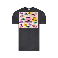 Vintage Black physical therapist daily affirmations Vintage Tee - MaliasSmallBusiness