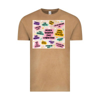 Vintage Camel physical therapist daily affirmations Vintage Tee - MaliasSmallBusiness
