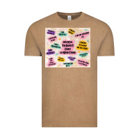 Vintage Coffee physical therapist daily affirmations Vintage Tee - MaliasSmallBusiness