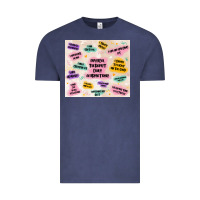 Vintage Denim physical therapist daily affirmations Vintage Tee - MaliasSmallBusiness