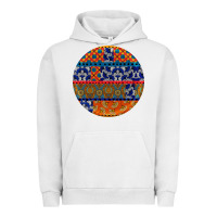 Pigment Lunar Rock african fabric pattern round earrings Urban Hoodie - BundleAndBundleShop