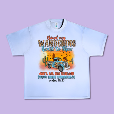 Bind My Wandering Heart To Thee Urban Heavy Tee Designed By Maliassmallbusiness