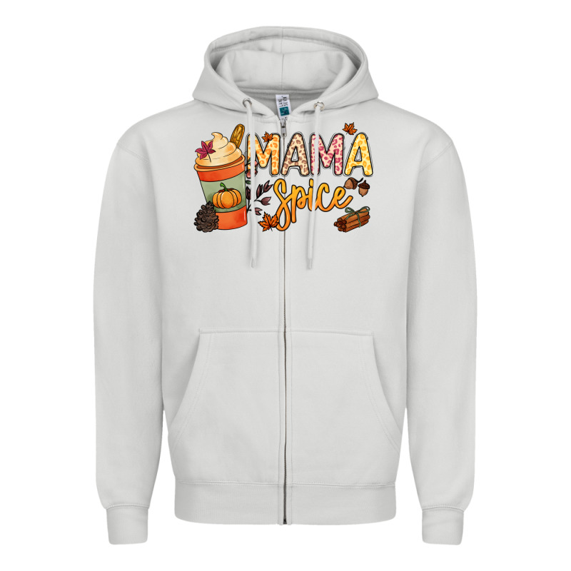Mama Spice Zipper Hoodie by NancyCooperArtShop | Teevron