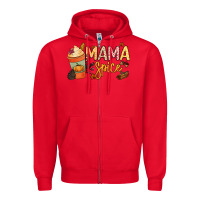 Red Mama spice Zipper Hoodie - NancyCooperArtShop