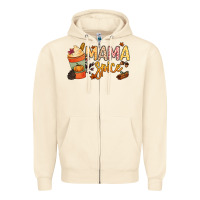 Sandshell Mama spice Zipper Hoodie - NancyCooperArtShop