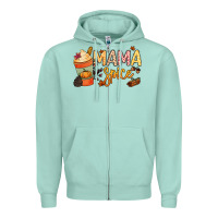 Seafoam Mama spice Zipper Hoodie - NancyCooperArtShop