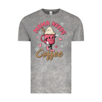 Cloud Rock mama needs coffee Vintage Tee - MaliasSmallBusiness
