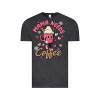 Vintage Black mama needs coffee Vintage Tee - MaliasSmallBusiness