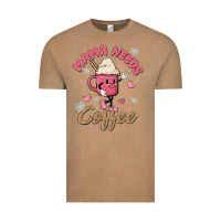 Vintage Coffee mama needs coffee Vintage Tee - MaliasSmallBusiness