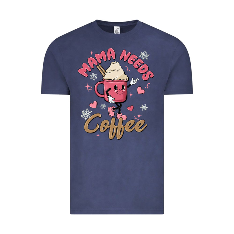 Mama Needs Coffee Vintage Tee by MaliasSmallBusiness | Teevron