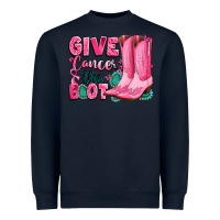 Give Cancer The Boot Heavyweight Sweatshirt | Teevron