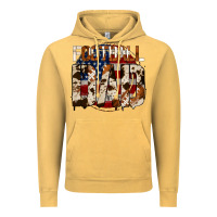 Vintage Mustard american football dad Vintage Hoodie - Jasminsmagicworld