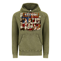 Vintage Olive american football dad Vintage Hoodie - Jasminsmagicworld