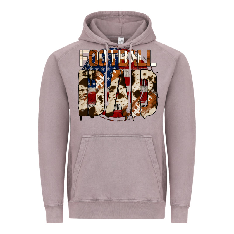 American Football Dad Vintage Hoodie by Jasminsmagicworld | Teevron