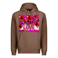 Chestnut love heart shaped balloons tumbler hjf Premium Hoodie - HowdyJamesFarm