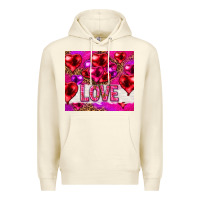 Sandshell love heart shaped balloons tumbler hjf Premium Hoodie - HowdyJamesFarm
