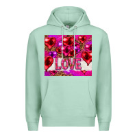 Seafoam love heart shaped balloons tumbler hjf Premium Hoodie - HowdyJamesFarm