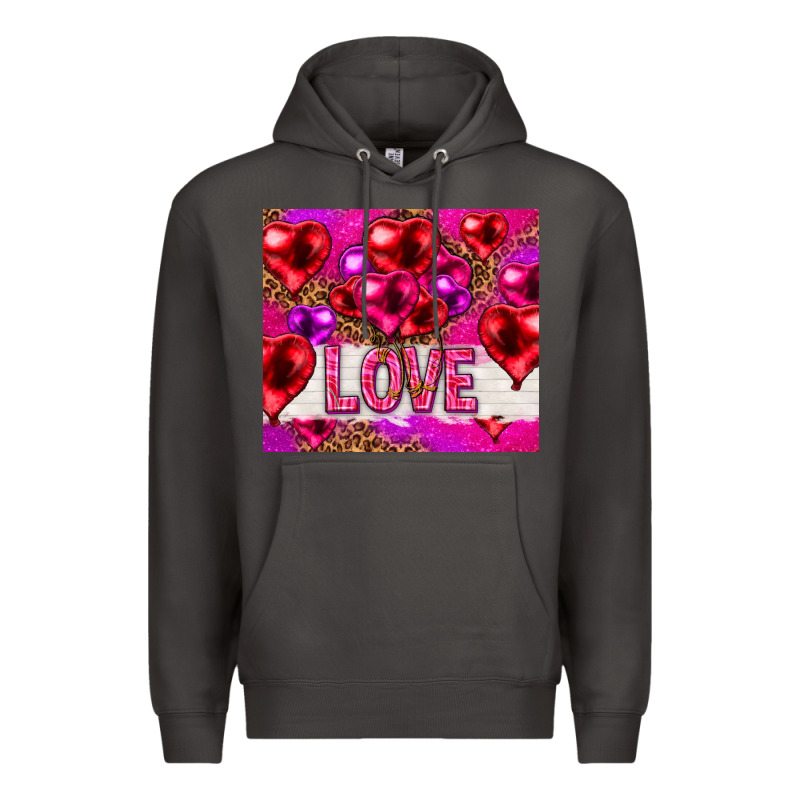 Love Heart Shaped Balloons Tumbler Hjf Premium Hoodie by HowdyJamesFarm | Teevron