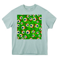 Halloween Eye Balls Seamless Pattern Heavy Core Tee | Teevron