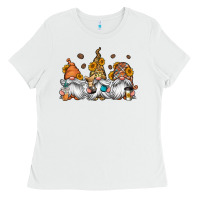 White coffee gnomes Ladies Tee - Jasminsmagicworld