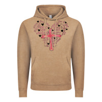 Vintage Coffee retro christian valentine Vintage Hoodie - MaliasSmallBusiness