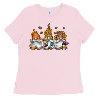 Bubblegum Pink coffee gnomes Ladies Tee - Jasminsmagicworld