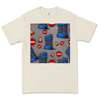 Bone scissor lift seamless pattern Premium Tee - BundleAndBundleShop