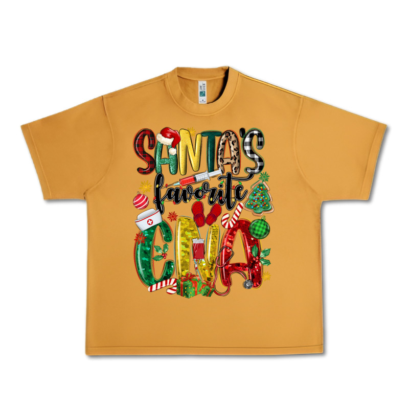 Santas Favorite Cna Nurse Urban Heavy Tee by MaliasSmallBusiness | Teevron