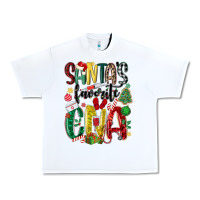 White santas favorite cna nurse Urban Heavy Tee - MaliasSmallBusiness