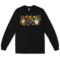 Black Mexican gnomes Long Sleeve Tee - RanaPortraitStore