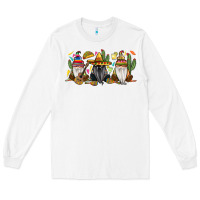 White Mexican gnomes Long Sleeve Tee - RanaPortraitStore