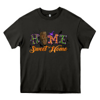 Asphalt halloween home sweet home Heavy Core Tee - BundleAndBundleShop