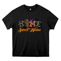 Black halloween home sweet home Heavy Core Tee - BundleAndBundleShop