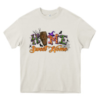 Cream halloween home sweet home Heavy Core Tee - BundleAndBundleShop