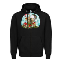 Black army boots christmas Zipper Hoodie - texasbilliewilder