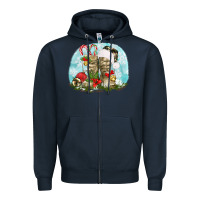 Navy army boots christmas Zipper Hoodie - texasbilliewilder