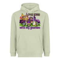 Matcha Parading with my gnomies Heavyweight Hoodie - HowdyJamesFarm