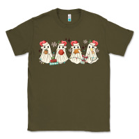 Army Green pantasmas mexican christmas ghosts Classic Tee - MaliasSmallBusiness