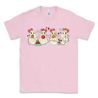 Bubblegum Pink pantasmas mexican christmas ghosts Classic Tee - MaliasSmallBusiness