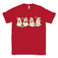 Red pantasmas mexican christmas ghosts Classic Tee - MaliasSmallBusiness