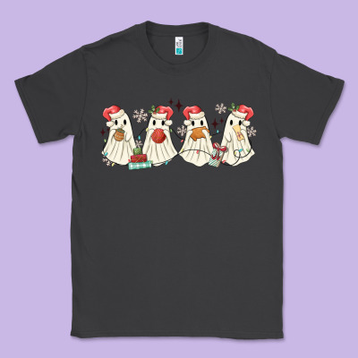 Pantasmas Mexican Christmas Ghosts Classic Tee Designed By Maliassmallbusiness