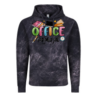 Cloud Black office squad Vintage Hoodie - MaliasSmallBusiness