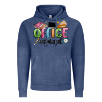 Vintage Denim office squad Vintage Hoodie - MaliasSmallBusiness