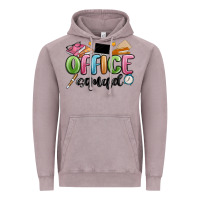 Vintage Zinc office squad Vintage Hoodie - MaliasSmallBusiness