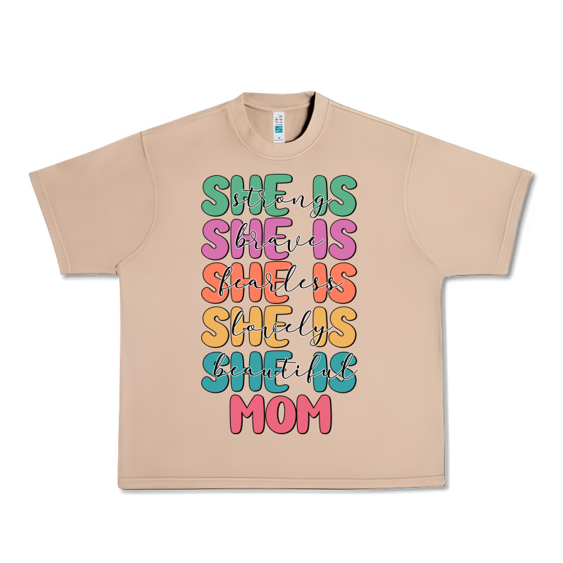 She Is Mom Urban Heavy Tee by JahusDesignShop | Teevron