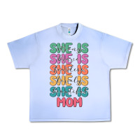 Grape Ice she is mom Urban Heavy Tee - JahusDesignShop